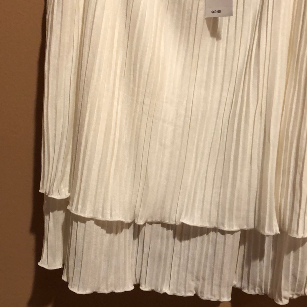 NWT Express IVORY blouse/tank top - Picture 3 of 10